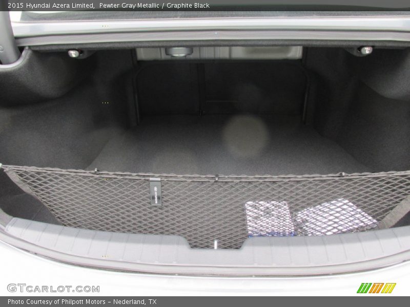 Pewter Gray Metallic / Graphite Black 2015 Hyundai Azera Limited