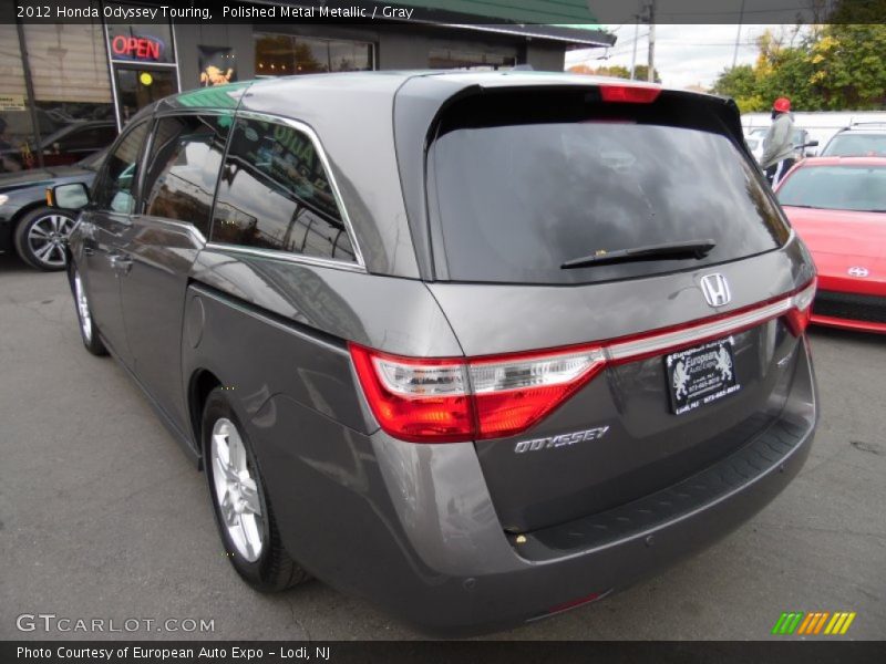 Polished Metal Metallic / Gray 2012 Honda Odyssey Touring