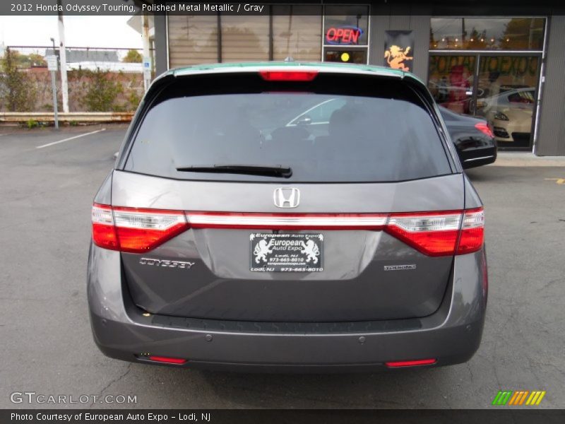 Polished Metal Metallic / Gray 2012 Honda Odyssey Touring