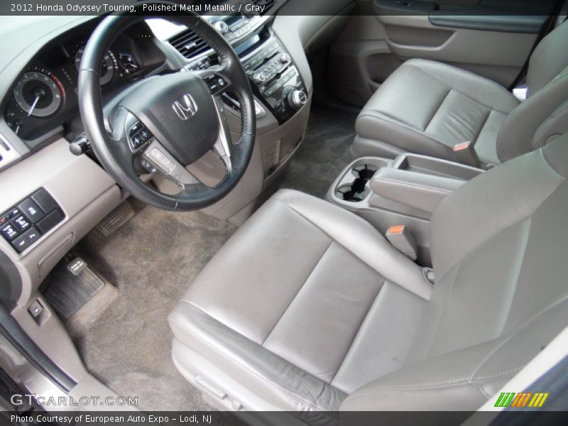 Polished Metal Metallic / Gray 2012 Honda Odyssey Touring