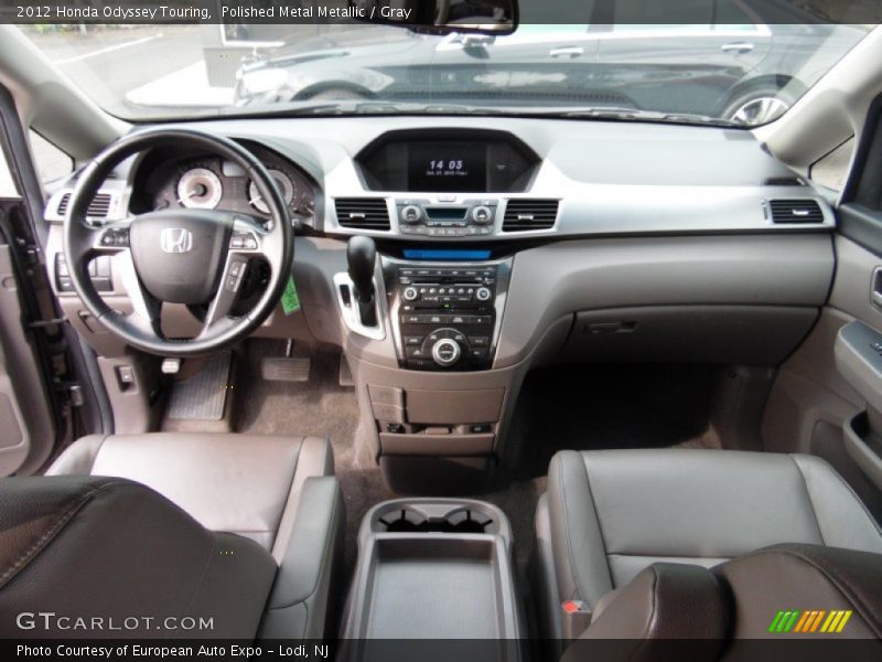 Polished Metal Metallic / Gray 2012 Honda Odyssey Touring