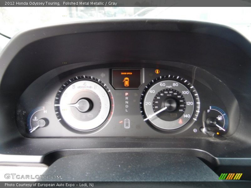 Polished Metal Metallic / Gray 2012 Honda Odyssey Touring