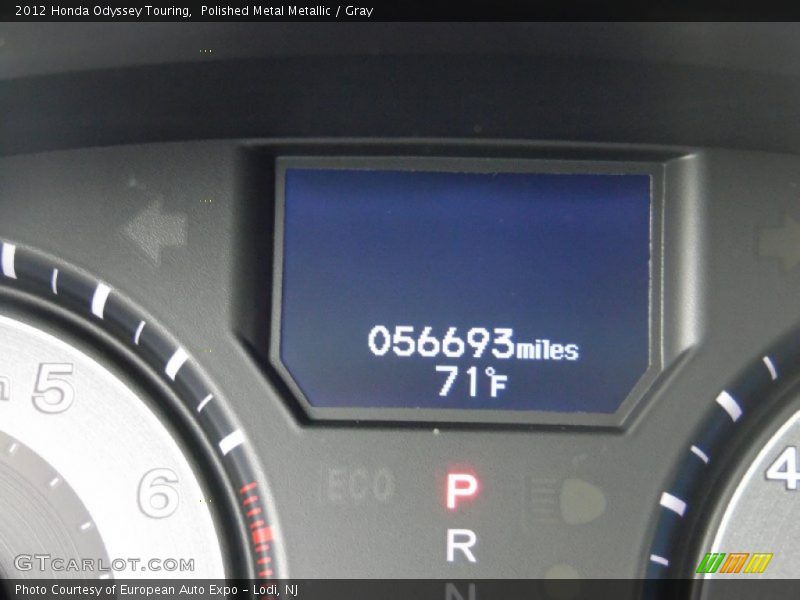 Polished Metal Metallic / Gray 2012 Honda Odyssey Touring
