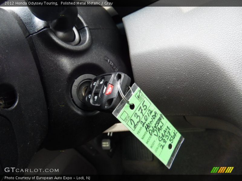 Polished Metal Metallic / Gray 2012 Honda Odyssey Touring
