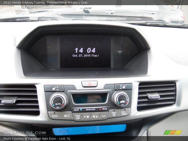 Polished Metal Metallic / Gray 2012 Honda Odyssey Touring
