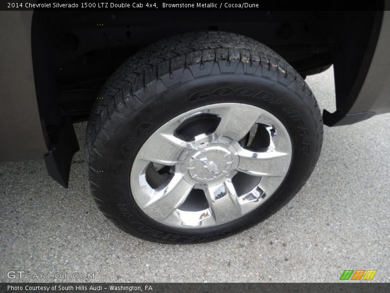 Brownstone Metallic / Cocoa/Dune 2014 Chevrolet Silverado 1500 LTZ Double Cab 4x4
