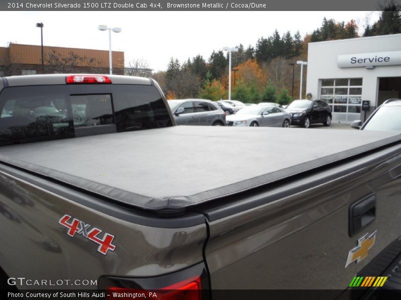 Brownstone Metallic / Cocoa/Dune 2014 Chevrolet Silverado 1500 LTZ Double Cab 4x4
