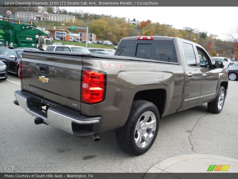 Brownstone Metallic / Cocoa/Dune 2014 Chevrolet Silverado 1500 LTZ Double Cab 4x4