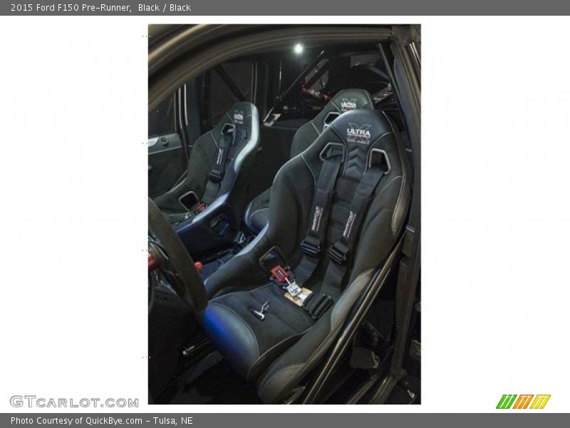 Front Seat of 2015 F150 Pre-Runner