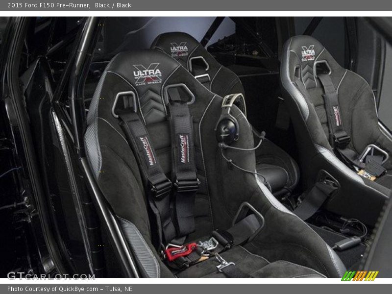 Front Seat of 2015 F150 Pre-Runner