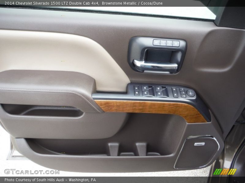Brownstone Metallic / Cocoa/Dune 2014 Chevrolet Silverado 1500 LTZ Double Cab 4x4