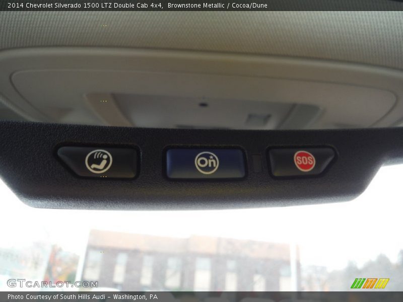 Brownstone Metallic / Cocoa/Dune 2014 Chevrolet Silverado 1500 LTZ Double Cab 4x4