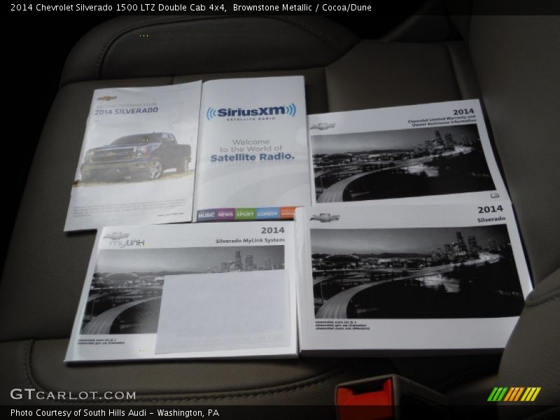 Brownstone Metallic / Cocoa/Dune 2014 Chevrolet Silverado 1500 LTZ Double Cab 4x4