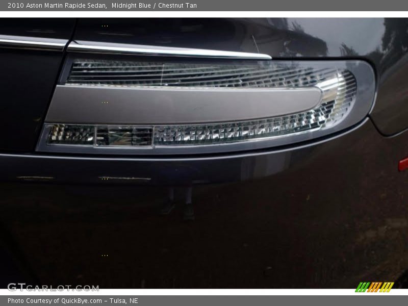 Midnight Blue / Chestnut Tan 2010 Aston Martin Rapide Sedan