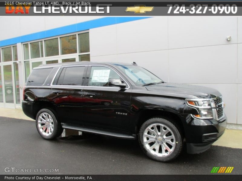 Black / Jet Black 2016 Chevrolet Tahoe LT 4WD