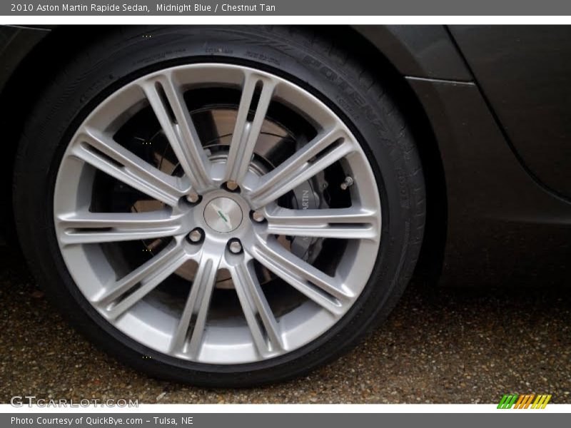 Midnight Blue / Chestnut Tan 2010 Aston Martin Rapide Sedan