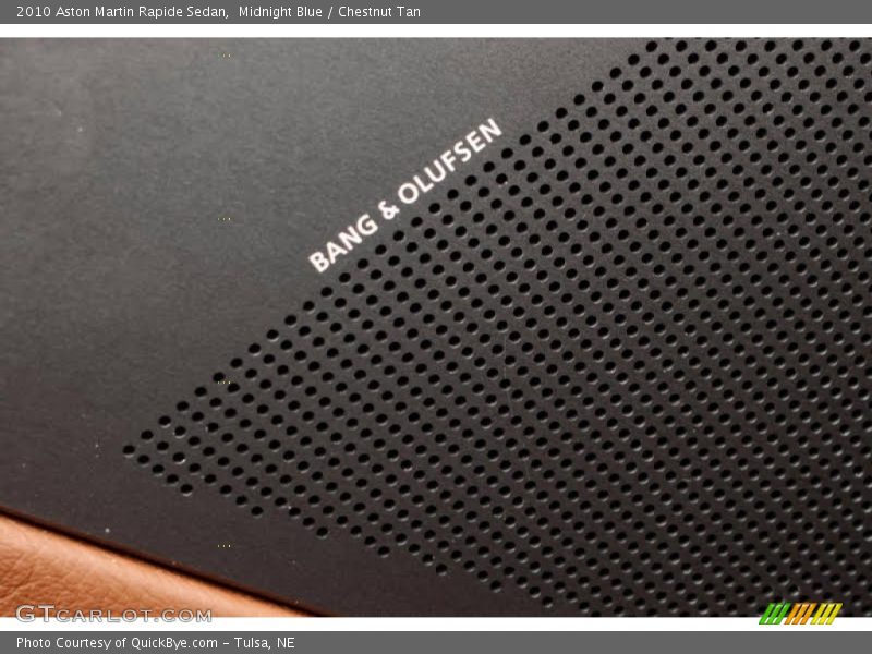 Midnight Blue / Chestnut Tan 2010 Aston Martin Rapide Sedan
