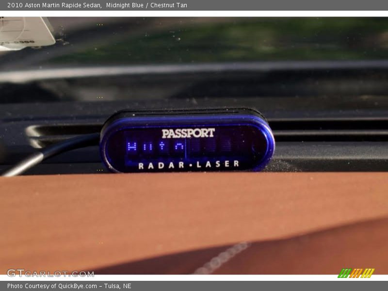Midnight Blue / Chestnut Tan 2010 Aston Martin Rapide Sedan