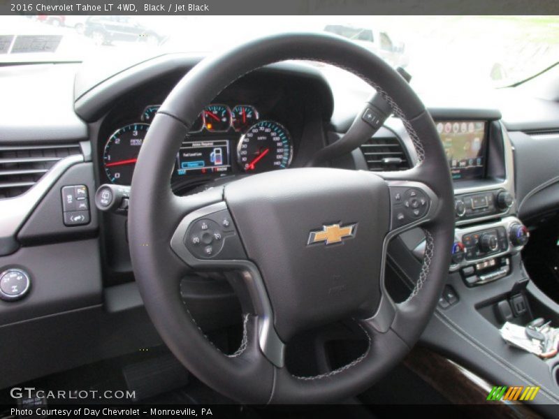 Black / Jet Black 2016 Chevrolet Tahoe LT 4WD
