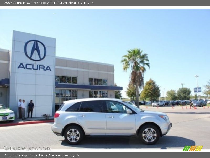 Billet Silver Metallic / Taupe 2007 Acura MDX Technology