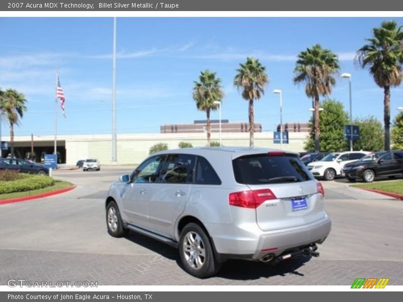 Billet Silver Metallic / Taupe 2007 Acura MDX Technology