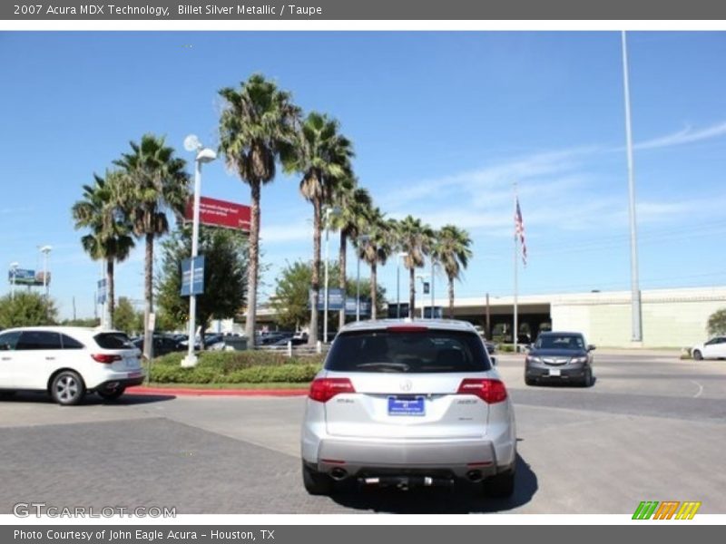 Billet Silver Metallic / Taupe 2007 Acura MDX Technology