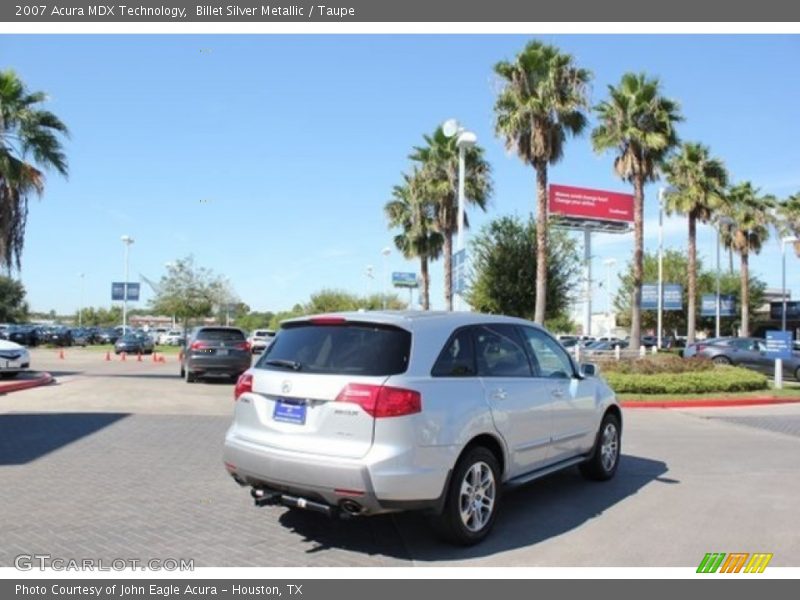 Billet Silver Metallic / Taupe 2007 Acura MDX Technology