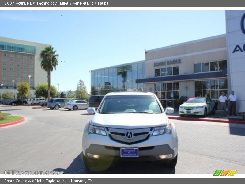 Billet Silver Metallic / Taupe 2007 Acura MDX Technology