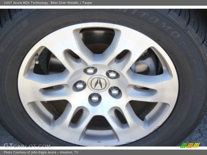 Billet Silver Metallic / Taupe 2007 Acura MDX Technology