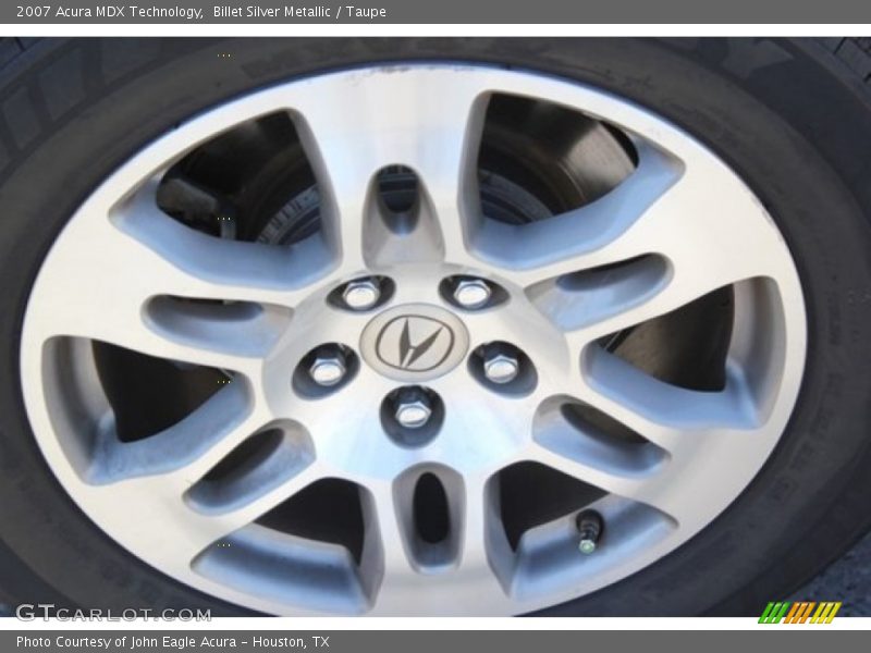 Billet Silver Metallic / Taupe 2007 Acura MDX Technology