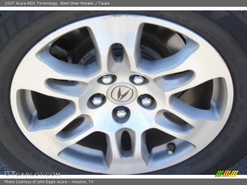 Billet Silver Metallic / Taupe 2007 Acura MDX Technology