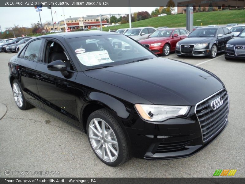 Front 3/4 View of 2016 A3 2.0 Premium quattro