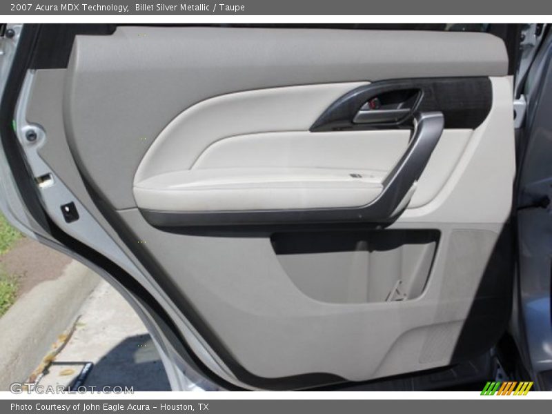 Billet Silver Metallic / Taupe 2007 Acura MDX Technology