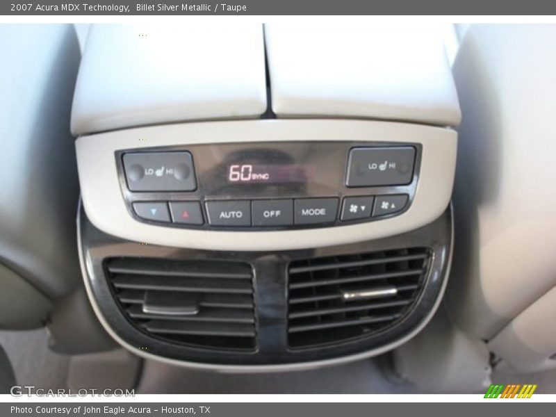 Billet Silver Metallic / Taupe 2007 Acura MDX Technology