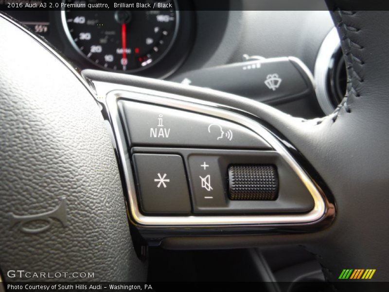 Controls of 2016 A3 2.0 Premium quattro