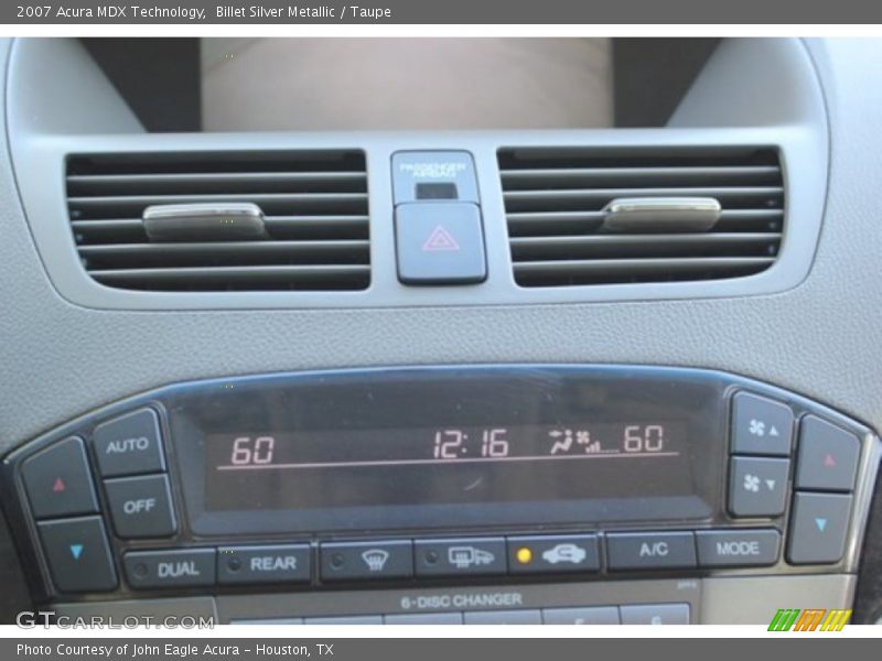 Billet Silver Metallic / Taupe 2007 Acura MDX Technology
