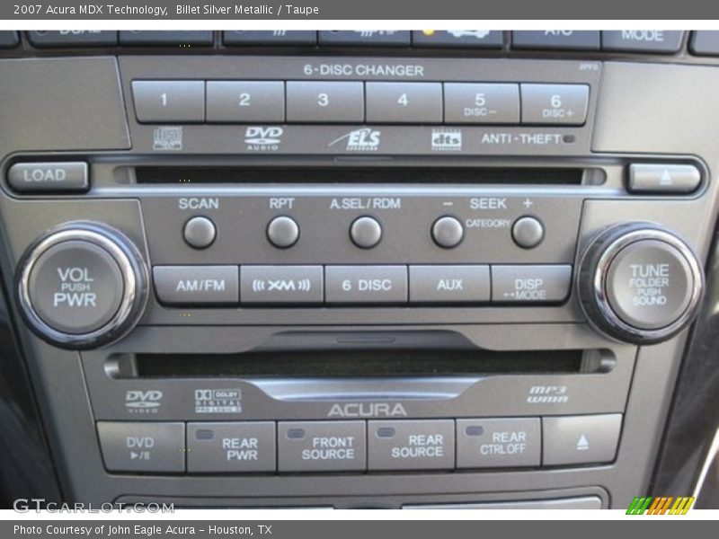 Billet Silver Metallic / Taupe 2007 Acura MDX Technology