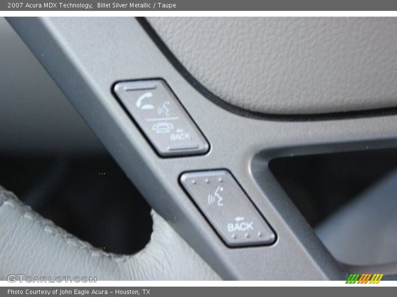 Billet Silver Metallic / Taupe 2007 Acura MDX Technology