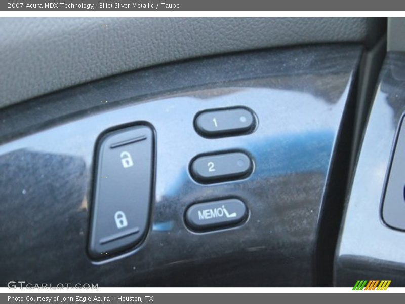 Billet Silver Metallic / Taupe 2007 Acura MDX Technology