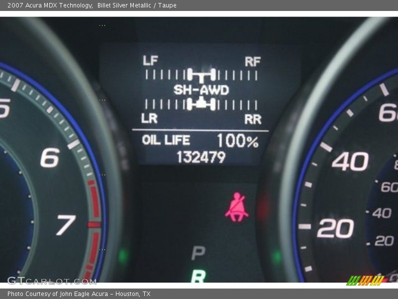 Billet Silver Metallic / Taupe 2007 Acura MDX Technology
