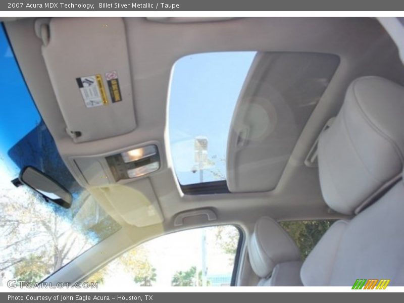 Billet Silver Metallic / Taupe 2007 Acura MDX Technology