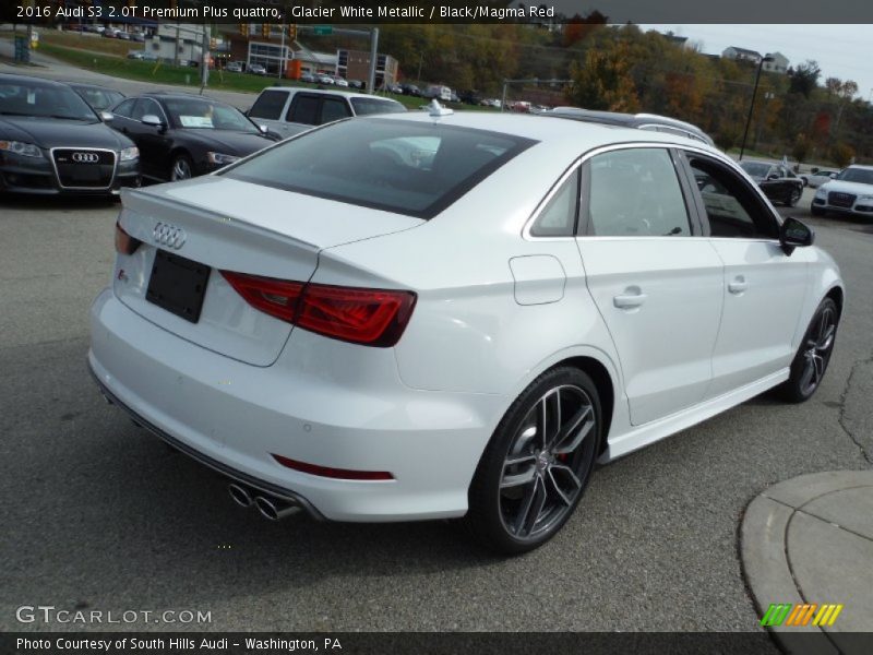  2016 S3 2.0T Premium Plus quattro Glacier White Metallic