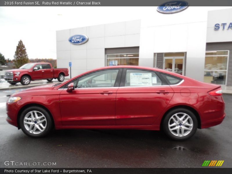 2016 Fusion SE Ruby Red Metallic