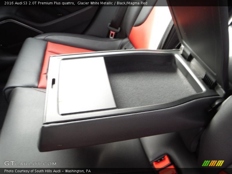  2016 S3 2.0T Premium Plus quattro Black/Magma Red Interior