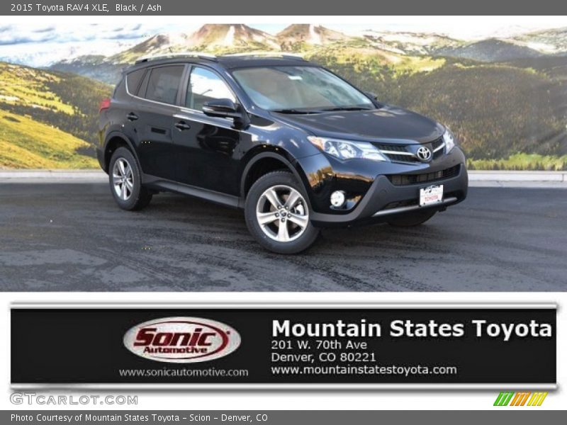 Black / Ash 2015 Toyota RAV4 XLE