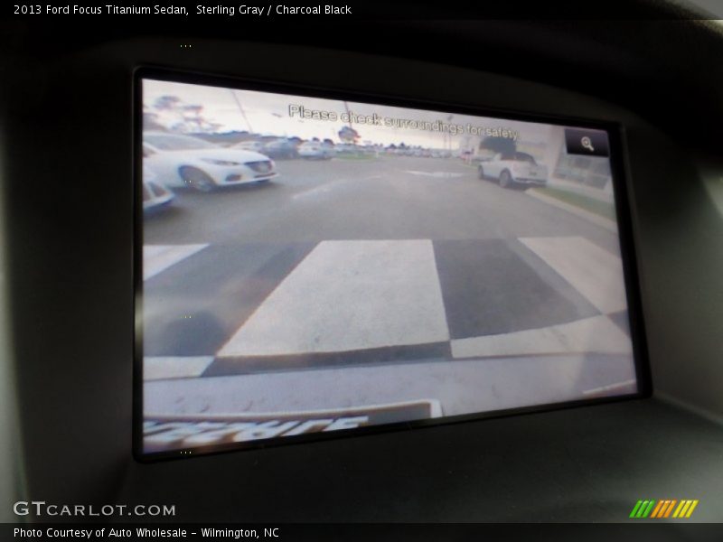 Sterling Gray / Charcoal Black 2013 Ford Focus Titanium Sedan