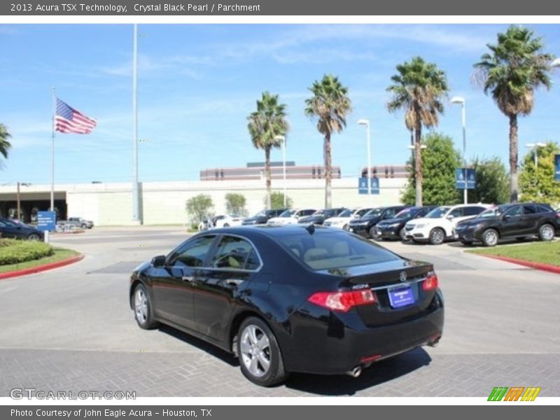 Crystal Black Pearl / Parchment 2013 Acura TSX Technology