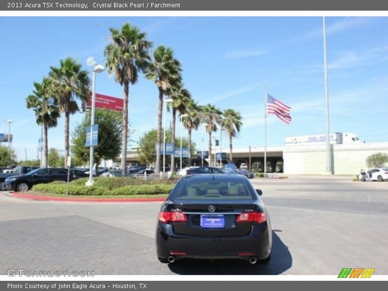 Crystal Black Pearl / Parchment 2013 Acura TSX Technology