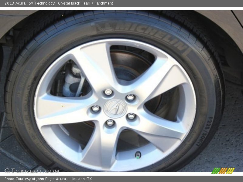 Crystal Black Pearl / Parchment 2013 Acura TSX Technology