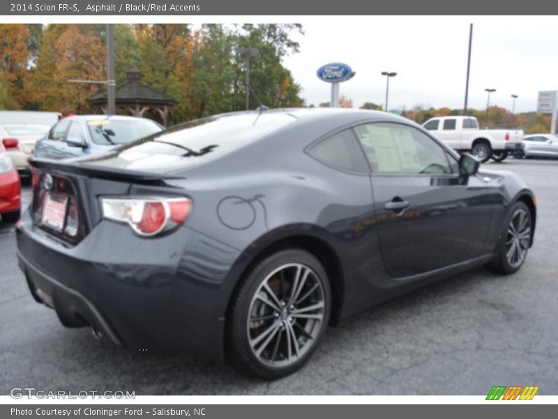 Asphalt / Black/Red Accents 2014 Scion FR-S